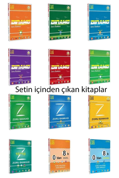 8. Sınıf Konu Anlatım Dinamo Soru Set Zoru Set - 2
