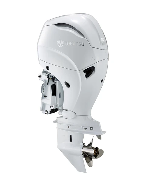 Tohatsu MFS 140AW ETCUL Ekstra Uzun Şaft Marşlı Trimli X Long Ters Beyaz 4 Zamanlı Deniz Motoru