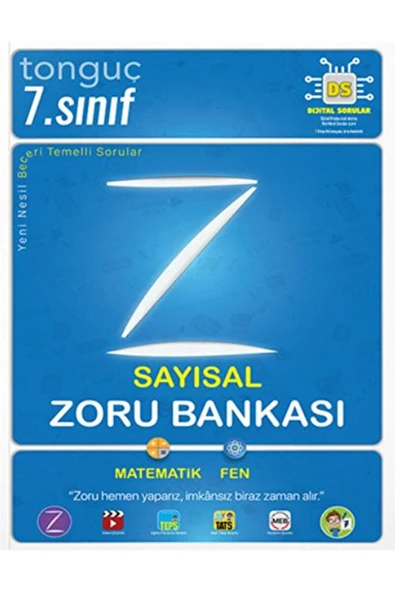 7. Sınıf Sayısal Zoru Bankası / Kolektif / Tonguç Akademi / 9786254222832