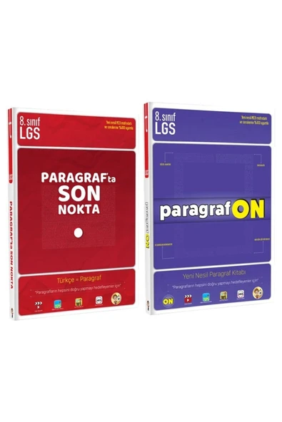 Paragrafon + Paragrafta Son Nokta Lgs Paragraf Soru Bankası -