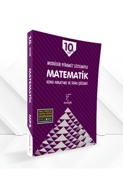 Güncel Karekök Yayınları Güncel 10.Sınıf Matematik Konu Anlatımlı Çözümlü Soru MPS (MODÜLER Pİ