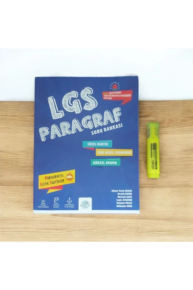 TAMMAT YAYINCILIK LGS Paragraf Soru Bankası + Fosforlu Kalem Hediyeli - 3