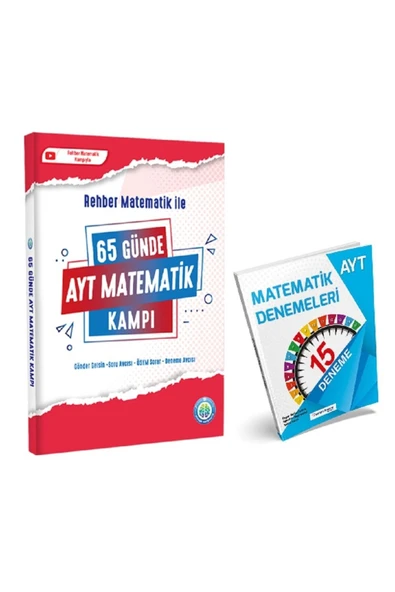 65 Günde Ayt Matematik Kampı Ve Ayt Matematik Denemeleri 15 Li Deneme