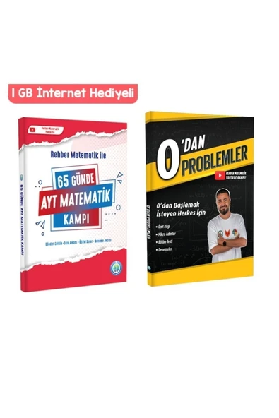 65 Günde Ayt Matematik Kampı- 0'dan Problemler 2 Li Set