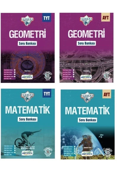 Okyanus Tyt-ayt Iceberg Matematik-geometri Soru Bankası Seti