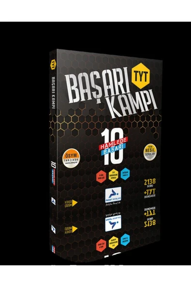PARAF TYT BAŞARI KAMPI 10 HAMLEDE BAŞARI YENİ ÜRÜN / PARAF YAYINLARI