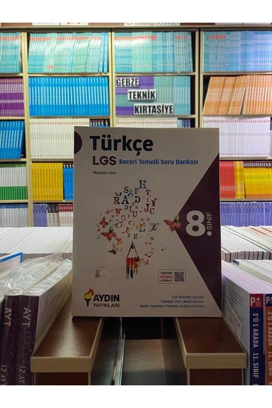 Aydın 8. Sınıf Türkçe Beceri Temelli Soru Bankası
