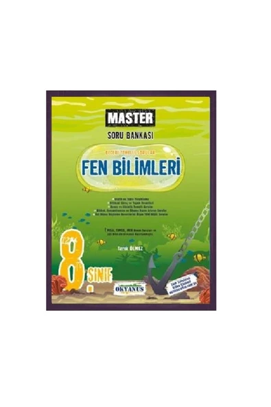 8. Sınıf LGS Master Türkçe - Matematik - Fen Bilimleri Soru Bankası Set Okyanus 2024 - 4