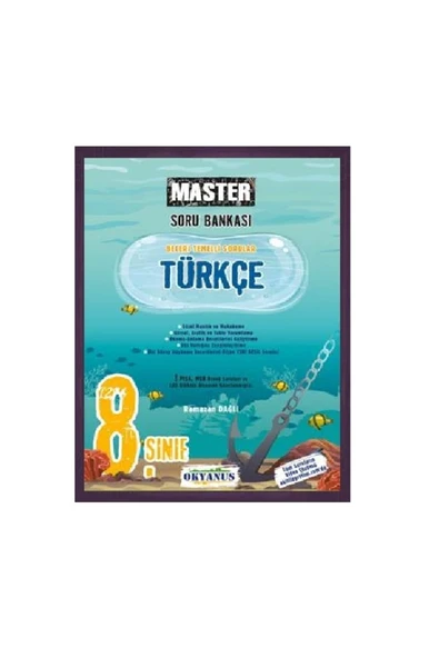 8. Sınıf LGS Master Türkçe - Matematik - Fen Bilimleri Soru Bankası Set Okyanus 2024 - 2