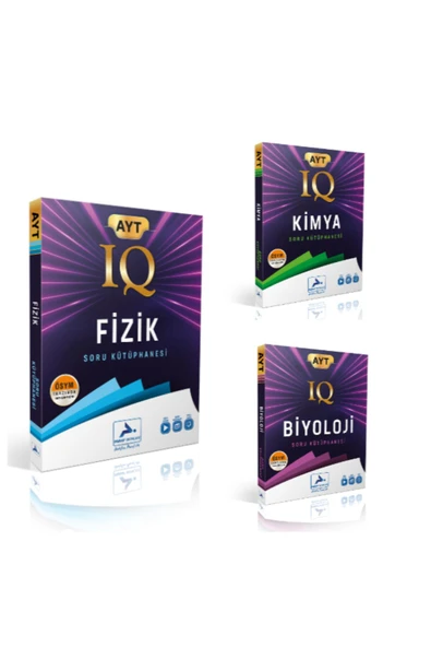 Paraf IQ AYT Fizik - Kimya - Biyoloji Soru Kütüphanesi