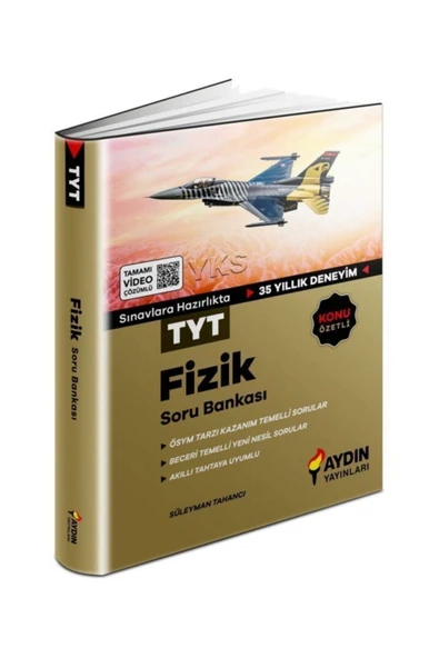 2022-2023 Aydın Tyt Fizik Video Çözüm Soru Kitabı