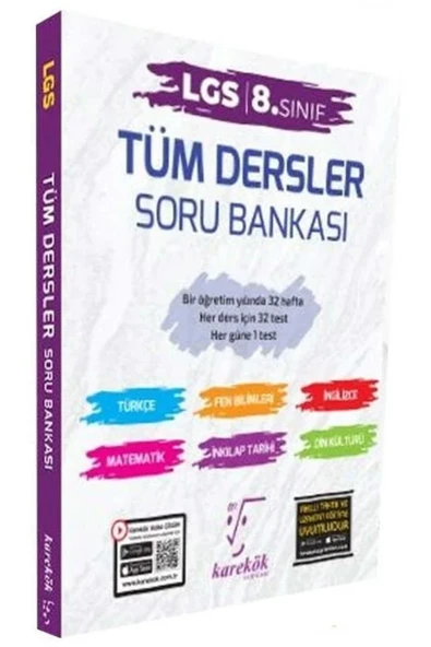 2024 8. Sınıf Lgs Tüm Dersler Soru Bankası