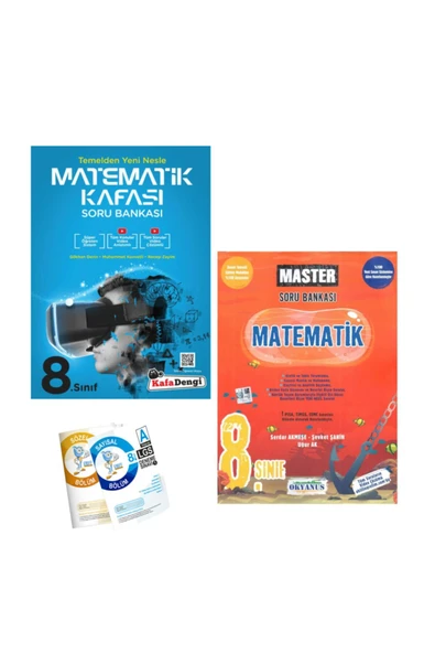 Lgs 8. Sınıf 2021 Kafadengi Ve Okyanus Master Matematik Soru Bankası Seti