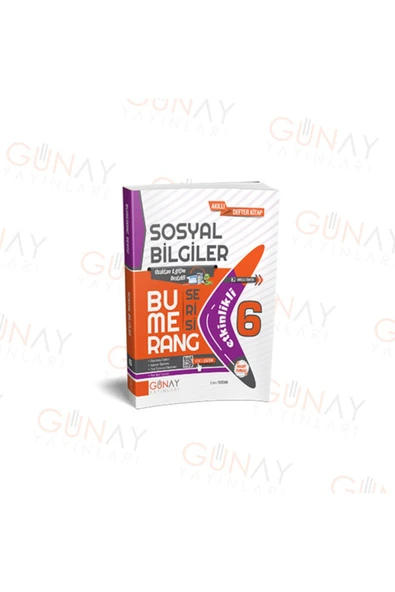 Günay Yayınarı 6. Sınıf Bumerang Etkinlikli Sosyal Bilgiler