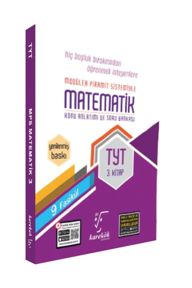 Karekök TYT Matematik Konu Anlatımlı Soru Bankası 3. Kitap MPS (Yeni Baskı) - 3