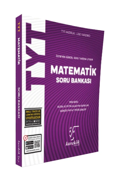 Karekök TYT AYT Matematik Soru Bankası Seti (Yeni Baskı) - 2