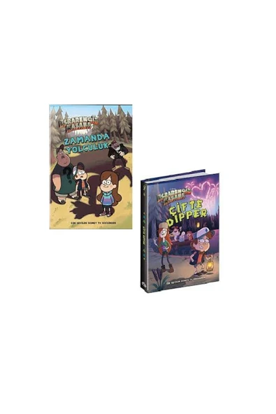Esrarengiz Kasaba 2 Kitap Set / Çifte Dipper - Zamanda Yolculuk
