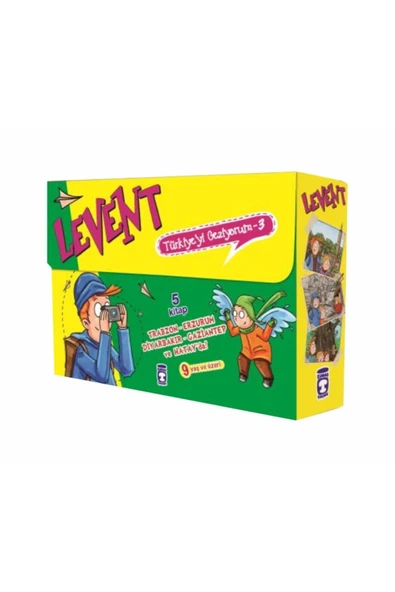 Levent Türkiye’yi Geziyorum 3 Set – (5 Kitap)