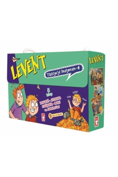 Levent – Türkiye’yi Geziyorum 4 (5 Kitap)