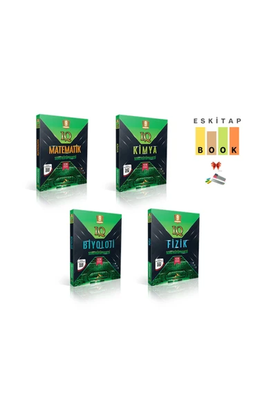 9. Sınıf IQ BİYOLOJİ + FİZİK + KİMYA + MATEMATİK Soru Kütüphanesi - 1