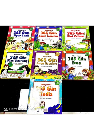 Hikayelerle 365 Gün Seti Siyer-güzel Insan-dini Kelime-güzel Davranış-iman-dua-hadis 7 Kitap - 2
