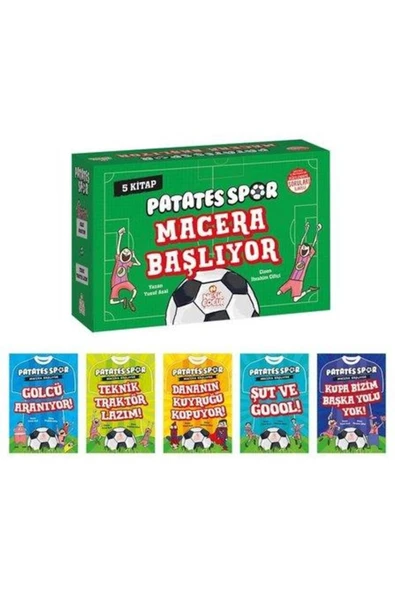 Patatesspor 1 Macera Başlıyor Set Soru Kitapçığı - 5 Kitap Takım