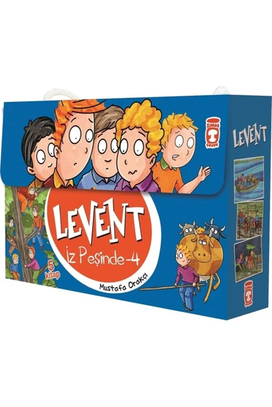 Levent Iz Peşinde 4 Set (5 Kitap) Mustafa Orakçı Timaş Yayınları