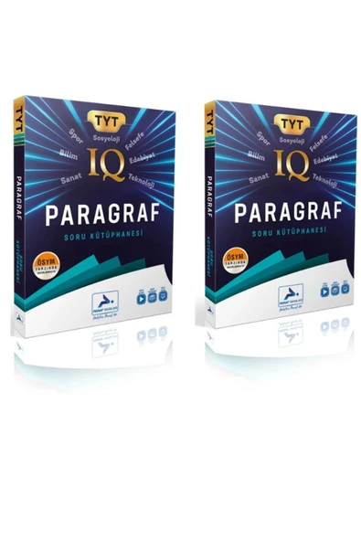 Paraf Yayınları (2 ADET) Tyt Iq Paragraf Soru Kütüphanesi (TELEFON PRİZ TUTUCU HEDİYE)