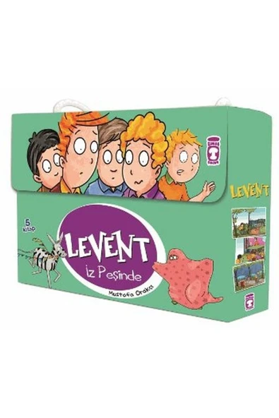 Levent Iz Peşinde - 01 Set (5 KİTAP TAKIM)