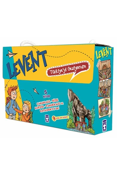 Levent Türkiye'yi Geziyorum 01 Set 5 Kitap Takım