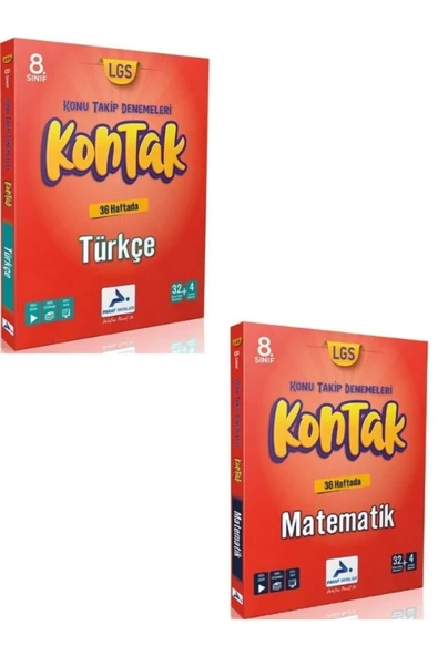 PARAF 8.SINIF KONTAK DENEMELERİ TÜRKÇE & MATEMATİK
