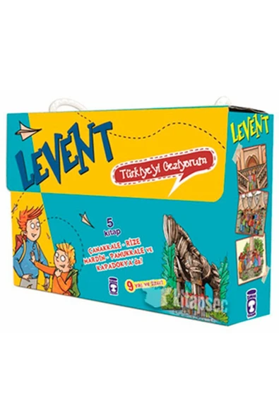 Levent: Türkiye’yi Geziyorum Seti - 1 (5 Kitap Takım Kutulu ) Timaş Çocuk Mustafa Orakçı