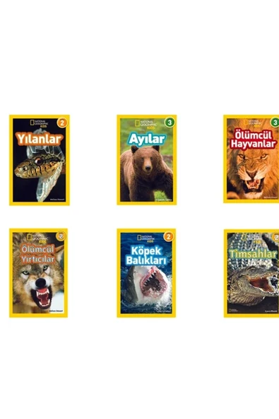 Vahşi Hayvanlar Seti (6 Kitap Takım) / Anne Schreiber / / 9780000999603