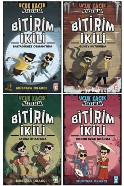 Bitirim Ikili 4 Kitap Set Mustafa Orakçı /