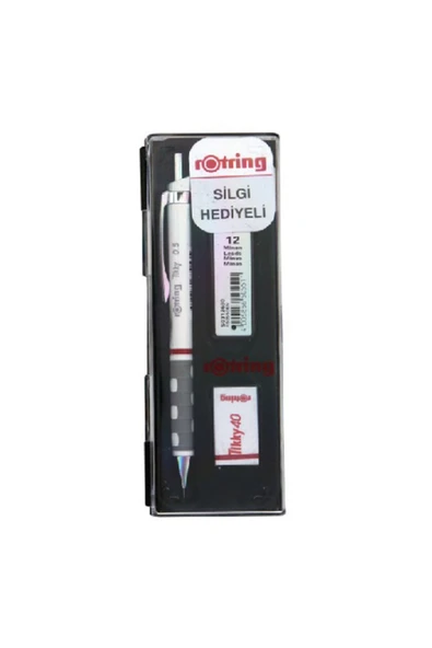 Okul Seti Versatil Min Silgi Hediyeli 0.5 Mm Beyaz Ro-kk07-05b