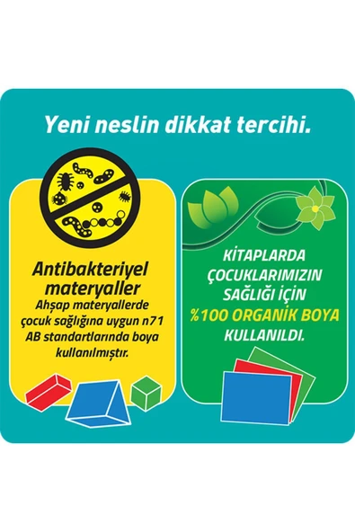 Dikkat Güçlendirme Seti Plus 9 Yaş ve The Amazing World of Gumball CartonNetwork 4 Adet Boyama Kitab - 5