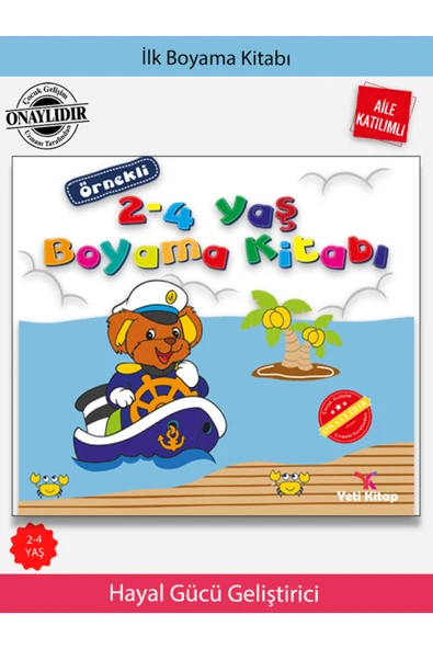 2-4 Yaş Etkinlikli Boyama Seti - 2