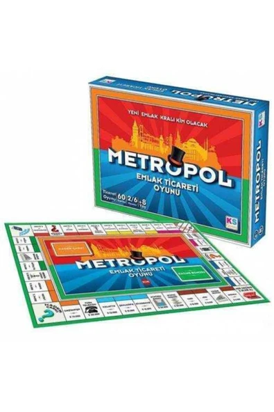 Metropol Emlak Ticareti Oyunu (yeni Kutu) Orijinal Ürün