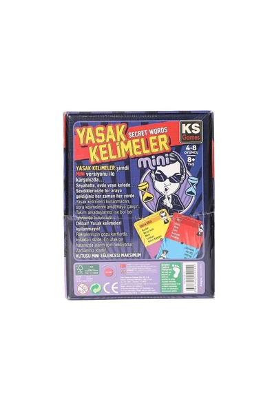 25115 Mini Yasak Kelimeler Oyunu -KS Games - 2