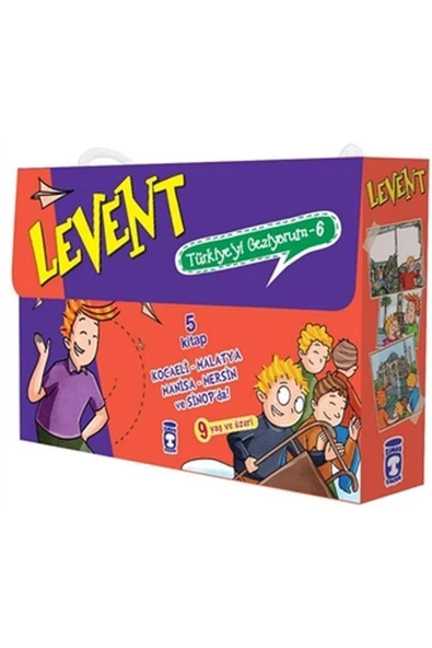Levent Türkiye'yi Geziyorum 6 Set (5 KİTAP TAKIM) - 2