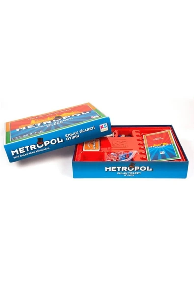 Ks Game Metropol Emlak Ticaret Oyunu Monopoly Monopoli Yeni Model - 3