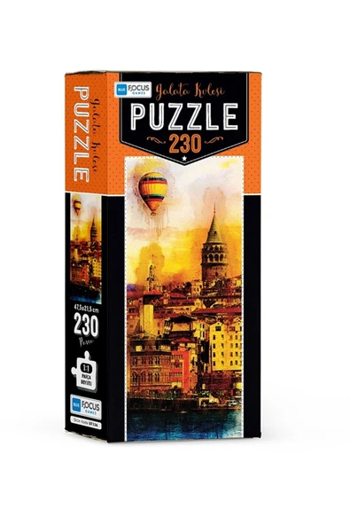 Blue Focus Galata Kulesi 230 Parça Puzzle