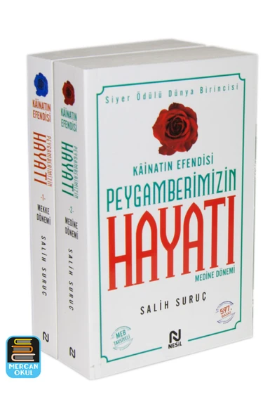 Kainatın Efendisi Peygamberimizin Hayatı Salih Suruç 2 Cilt 2024 Yeni Baskı Özel Kutulu - 3