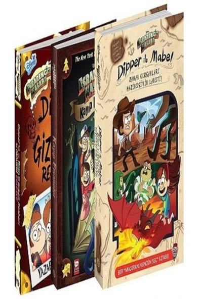 Disney Esrarengiz Kasaba Macera Serisi (3 Kitap Takım) - - Jeffrey Rowe Kitabı