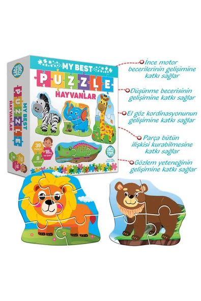 My Best Puzzle Hayvanlar - 2