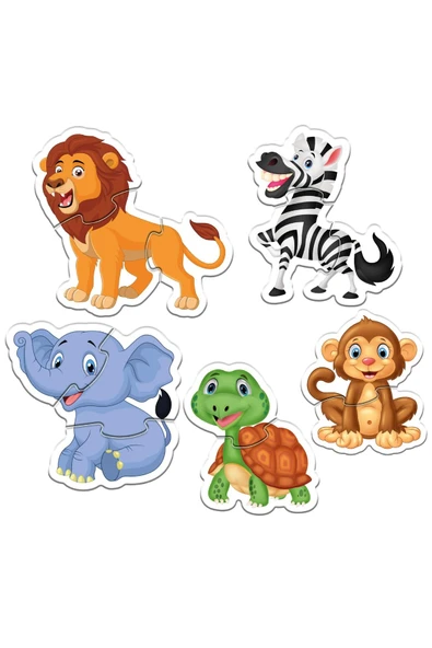 Baby Puzzle Orman Hayvanları - 4