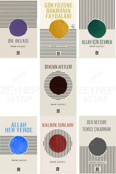 İmam Gazali 7 Kitap Set