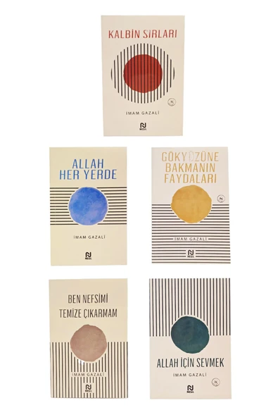 İmam Gazali Seti 5 Kitap Gökyüzüne Bakmanın Faydaları ve Diğer 4 Kitap
