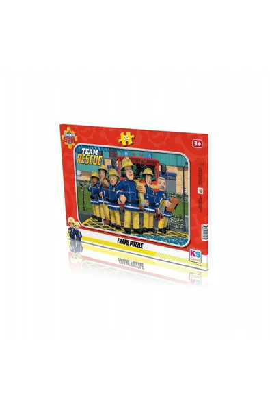 Puzzle 24 Parça Fireman Sam Frame Frs704