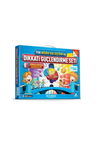 Adeda Dikkat Güçlendirme Seti – 7 Yaş Eğitici Öğretici Oyuncak